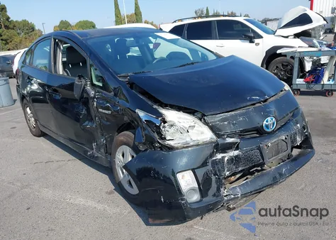 2011 Toyota Prius Four from USA, damaged, VIN JTDKN3DU6B5252656